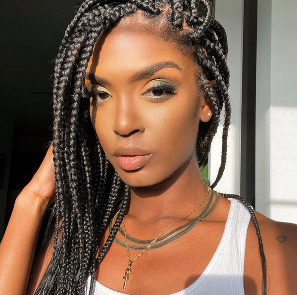 18K GOLD ANKH NECKLACE