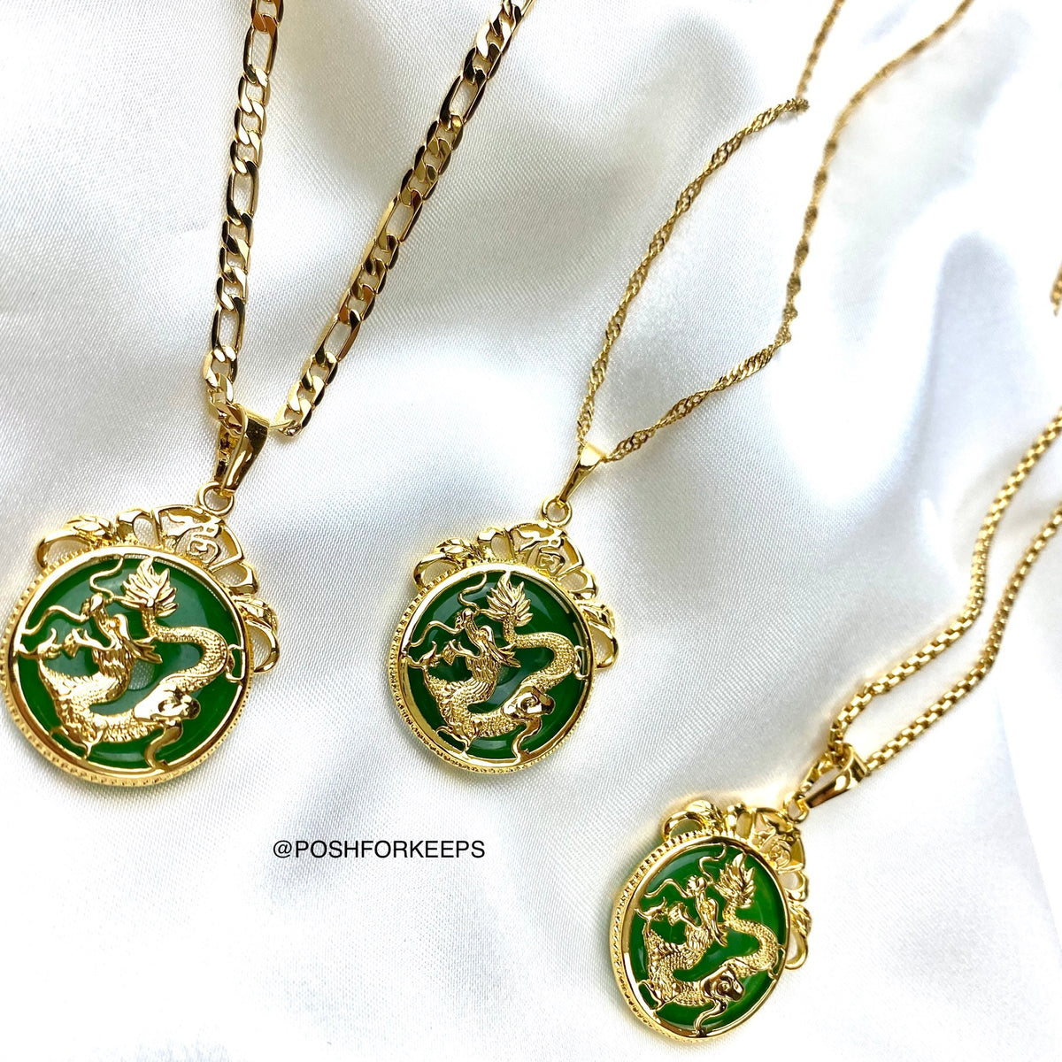 Jade dragon necklace deals meaning